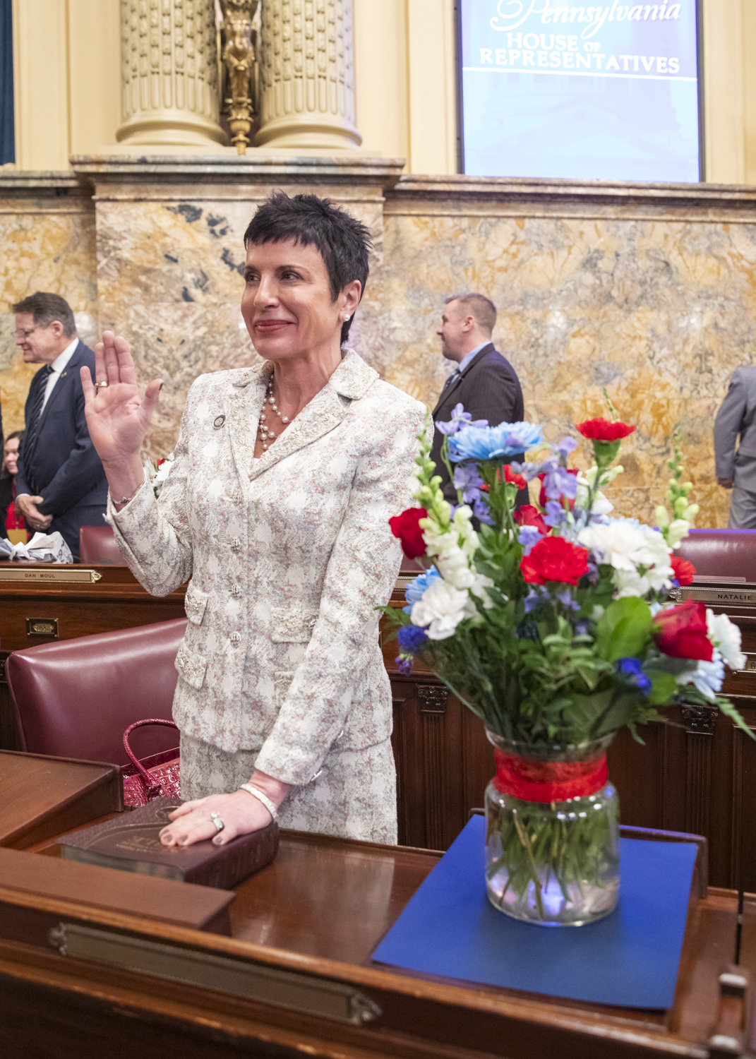 Brown Takes Oath of Office for Second Term in PA House 